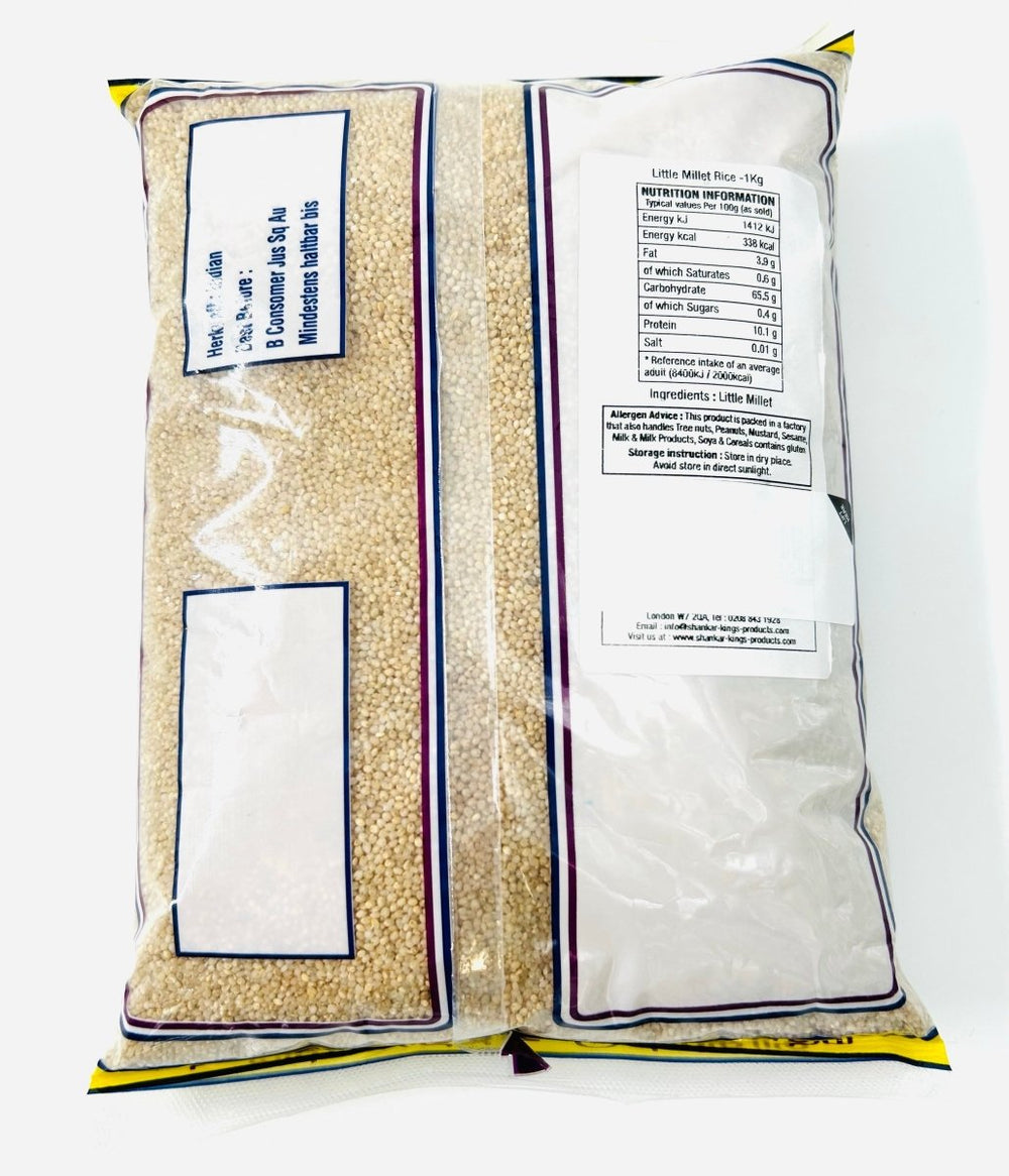 SHANKAR LITTLE MILLET RICE - 1KG - SHANKAR