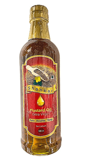 SHANKAR MUSTARD OIL - 500ML - SHANKAR