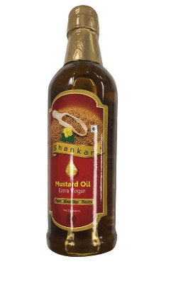 SHANKAR MUSTARD OIL EXTRA VIRGIN - 500ML - SHANKAR