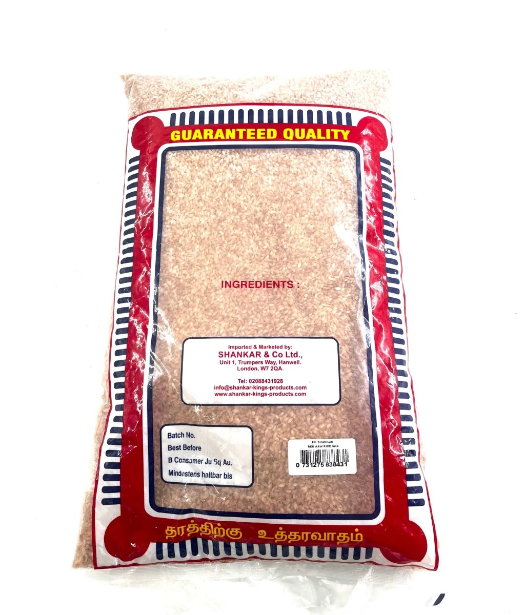 SHANKAR RED RAW RICE - 5KG - SHANKAR