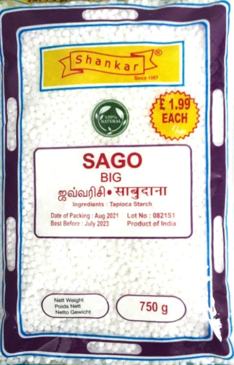 SHANKAR SAGO BIG - 750G - SHANKAR