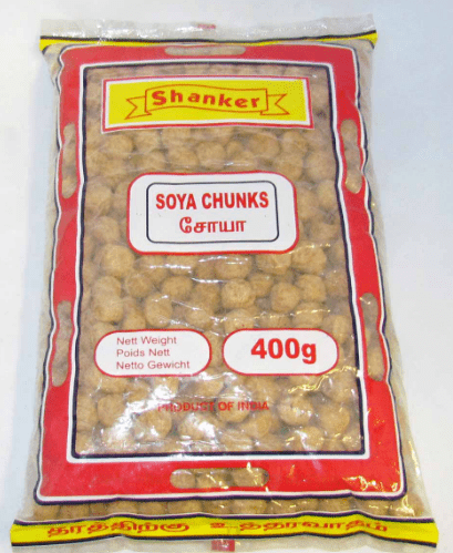 SHANKAR SOYA CHUNKS MEDIUM - 400G - SHANKAR