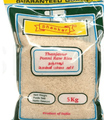 SHANKAR THANJAVUR PONNI RAW - 5KG - SHANKAR