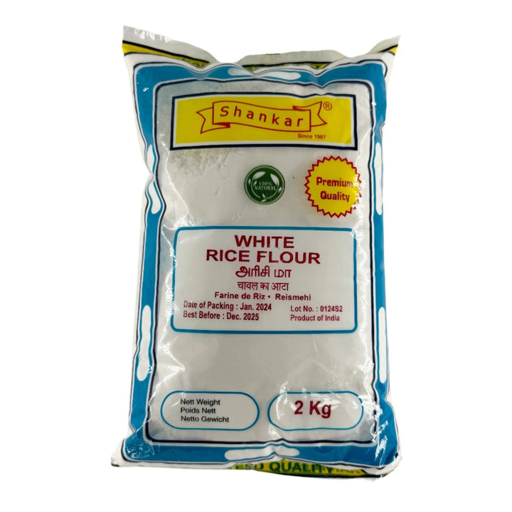 SHANKAR WHITE RICE FLOUR - 2KG - SHANKAR