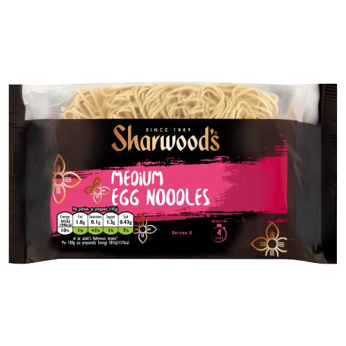 SHARWOODS MEDIUM EGG NOODLES - 340G - SHARWOOD