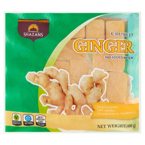 SHAZANS GINGER CUBE FROZEN - 400G - SHAZANS