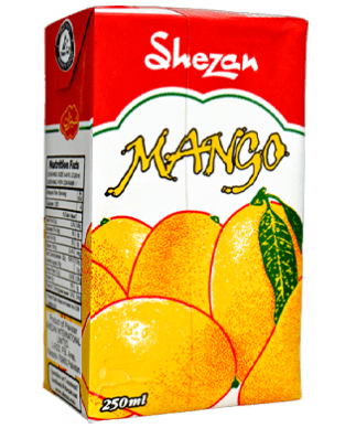 SHEZAN MANGO FRUIT BEVERAGE - 250ML - SHEZAN