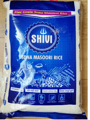 SHIVI SONA MASOORI RICE - 10KG - SHIVI