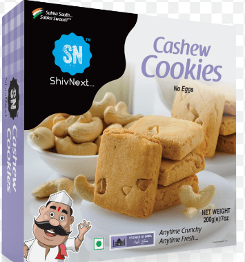 SHIVNEXT CASHEW COOKIES - 200G - SHIVNEXT