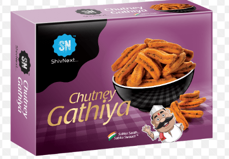 SHIVNEXT CHUTNEY GATHIYA BOX/PACK - 200G - SHIVNEXT