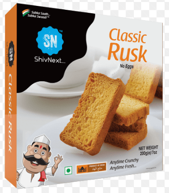 SHIVNEXT CLASSIC RUSK - 200G - SHIVNEXT