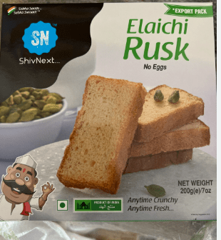 SHIVNEXT ELAICHI RUSK - 200G - SHIVNEXT