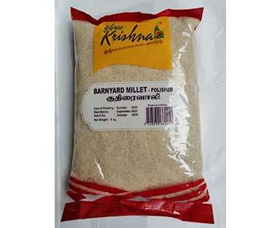 SHREE KRISHNA BARNYARD MILLET - 1KG - SHREE KRISHNA