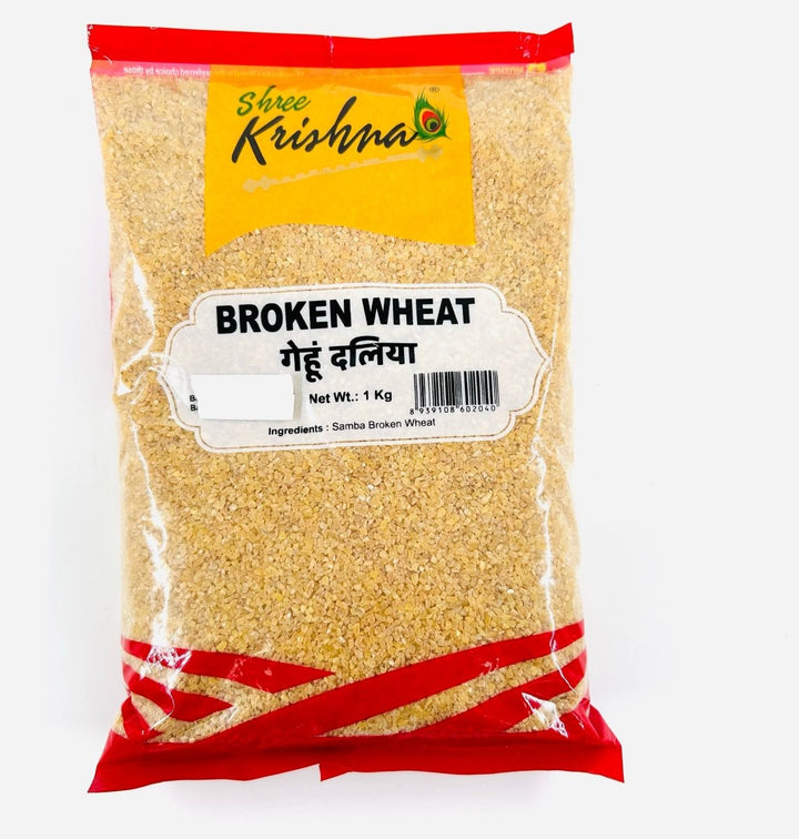 SHREE KRISHNA BROKEN WHEAT - 1KG - SHREE KRISHNA