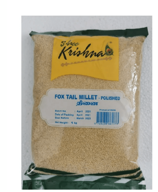 SHREE KRISHNA FOXTAIL MILLET 1KG - SHREE KRISHNA