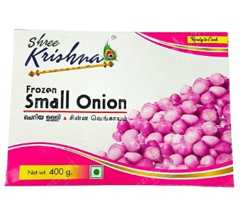 SHREE KRISHNA FROZEN SMALL ONION - 400G - SHREE KRISHNA