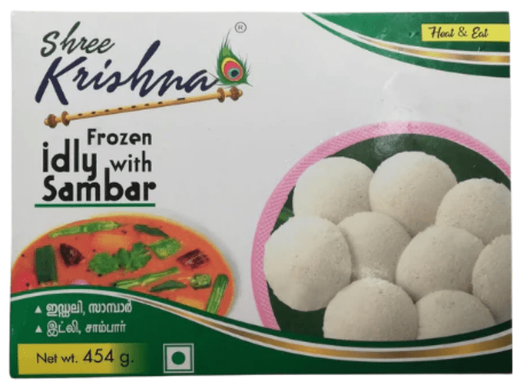 SHREE KRISHNA IDLY WITH SAMBAR - 454G - SHREE KRISHNA