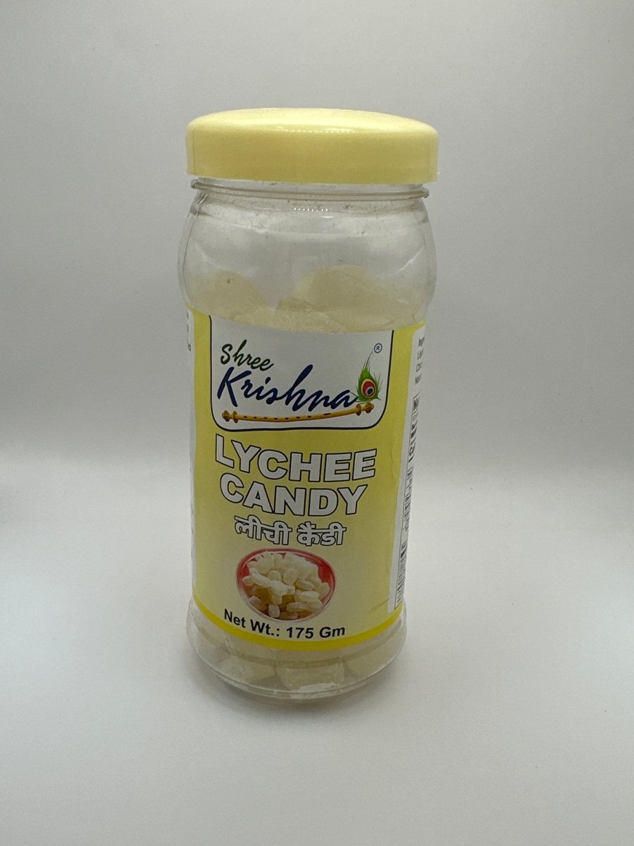 SHREE KRISHNA LYCHEE CANDY - 175G - SHREE KRISHNA