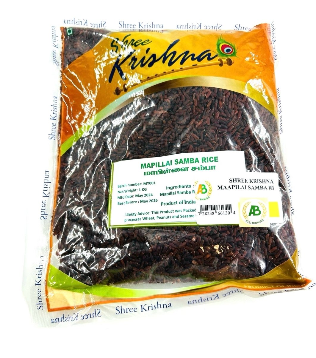 SHREE KRISHNA MAAPILAI SAMBA RICE - 1KG - SHREE KRISHNA