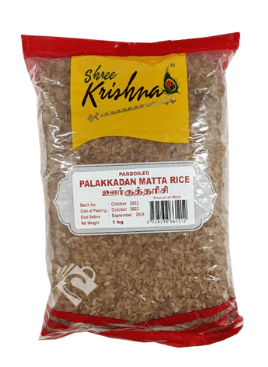 SHREE KRISHNA PALAKADAN MATTA RICE 1KG - SHREE KRISHNA