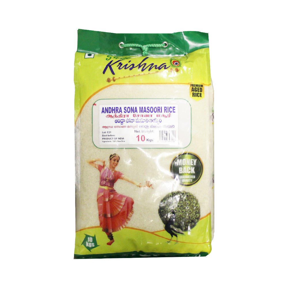 SHREE KRISHNA SONA MASOORI RICE - 10KG - SHREE KRISHNA