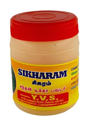 SIKHARAM CHANDAN TIKA POWDER - 100G - ALLI BHAVAN
