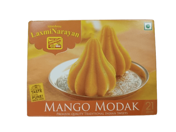 Sitashree Laxmi Narayan - mango Modak - 21pcs - SITASHREE