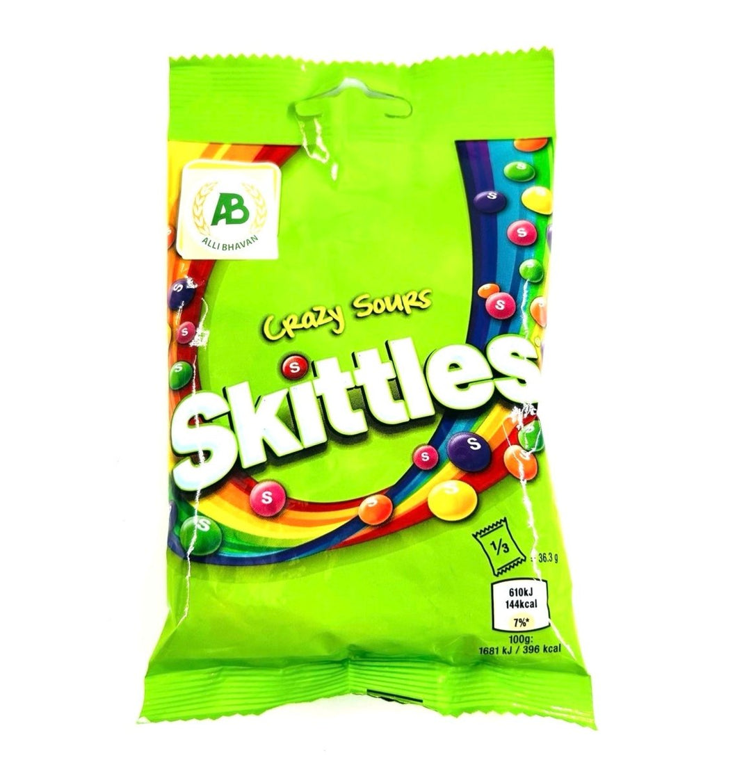 SKITTLES CRAZY SOURS - 109G - SKITTLES