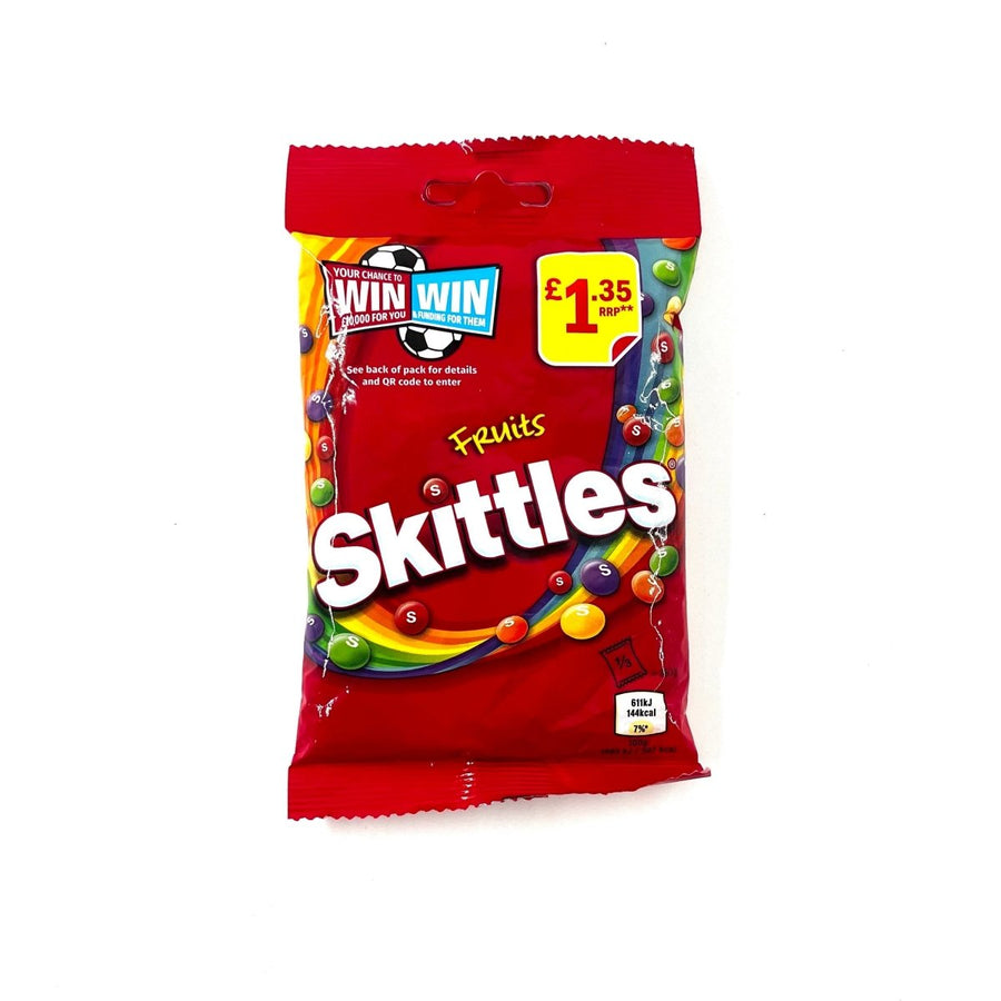 SKITTLES FRUITS FLAVOUR - 109G - SKITTLES