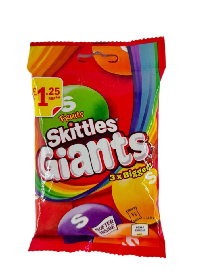 Skittles Giants Vegan Fruits - 116g - SKITTLES