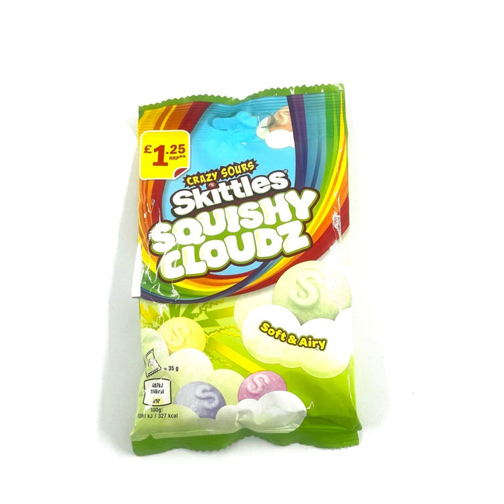 SKITTLES SOUR SQUISHY CLOUDZ - 70G - SKITTLES