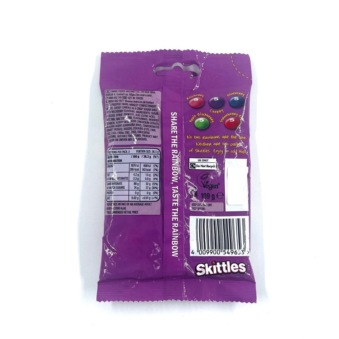 SKITTLES WILDBERRY - 109G - SKITTLES