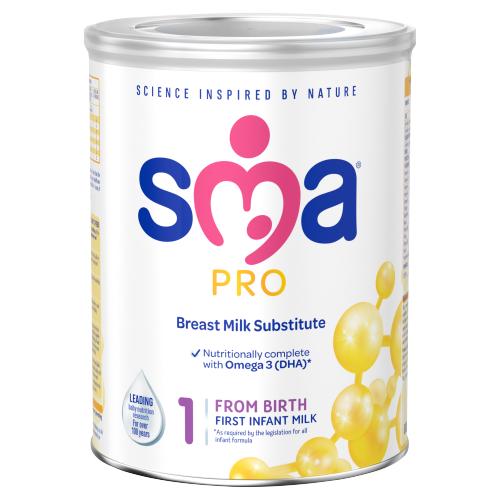 SMA FIRST INFANT MILK POWDER FROM BIRTH - 800G - SMA