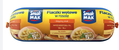 SMAKMAK FLACZKI WOLOWE W ROSOLE - 800G - SMAKMAK