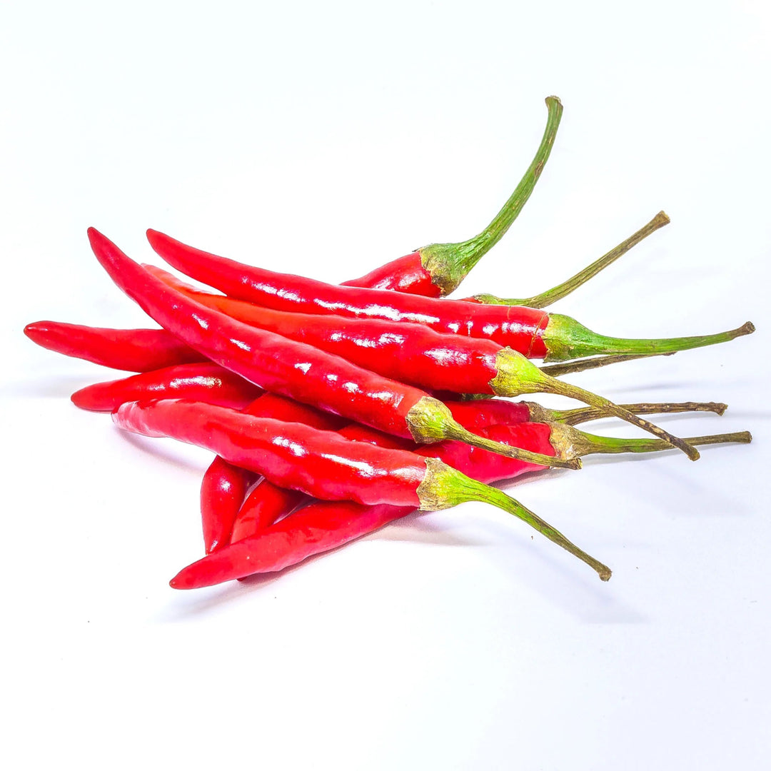 SMALL THAI RED CHILLIES (PEPPERS) - ALLI BHAVAN