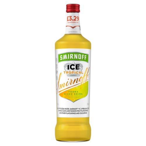 SMIRNOFF ICE TROPICAL RTD PREMIX NRB - 70CL - SMIRNOFF