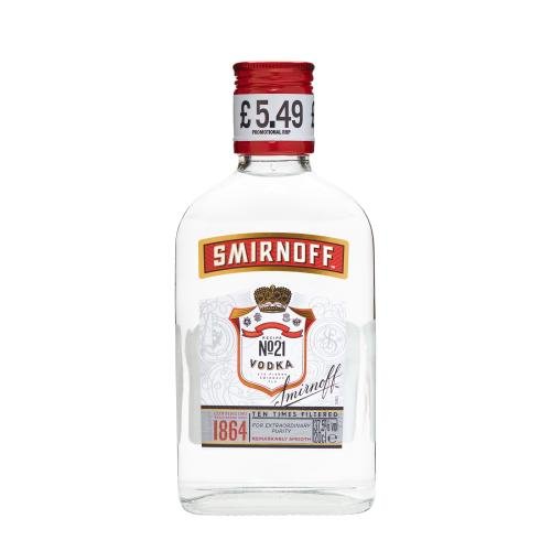 SMIRNOFF NO 21 VODKA - 20CL - SMIRNOFF