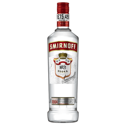 SMIRNOFF NO 21 VODKA - 70CL - SMIRNOFF