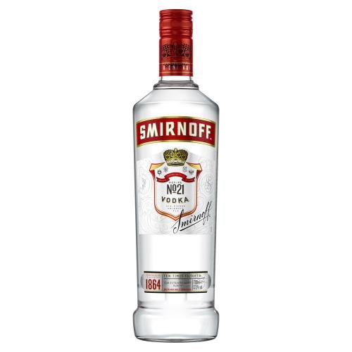 SMIRNOFF RED 37.5% DST - 70CL - SMIRNOFF