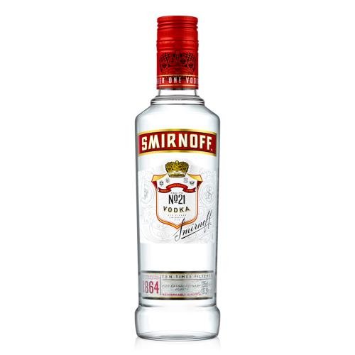 SMIRNOFF TRIPLE DISTILLED RED LABEL VODKA - 35CL - SMIRNOFF