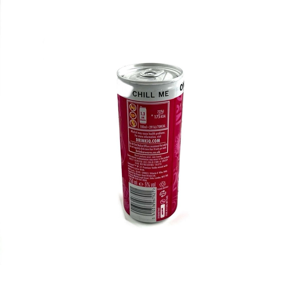 SMIRNOFF VODKA & CRANBERRY - 250ML - SMIRNOFF