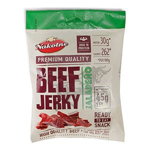 Snack, Beef Jerky, Nakotne 45g (SOB) - Branded