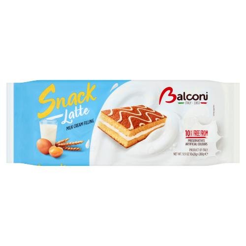 SNACK LATTE BALCONI - 28G - BALCONI