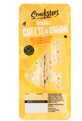 SNACKSTERS D CHEESE & ONION - SNACKSTERS