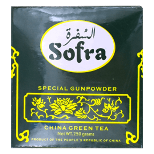 SOFRA SPECIAL GUNPOWDER CHINA GREEN TEA - 250G - SOFRA