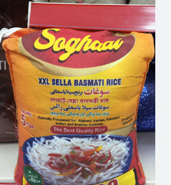 SOGHAAT XXL SELLA BASMATI RICE - 5KG - SOGHAAT