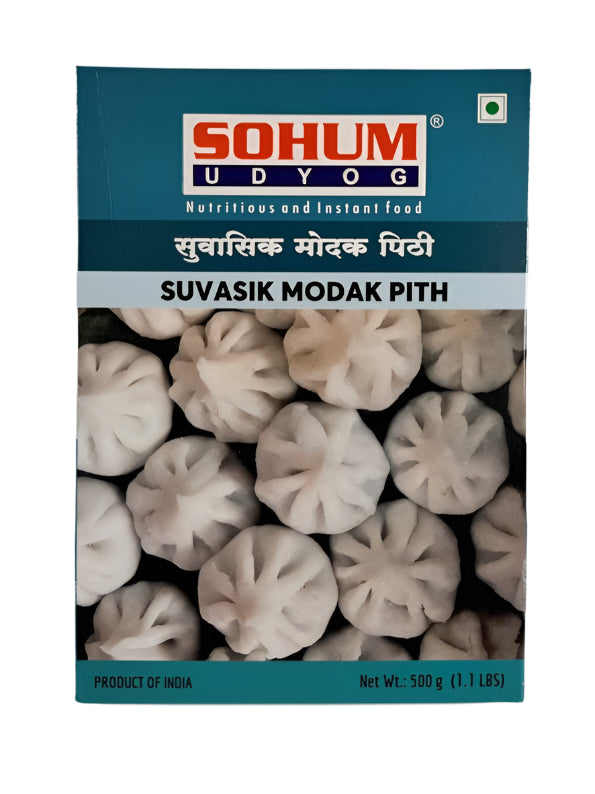 Sohum Udyog Suvasik Modak Pith(rice Flour) - 500g – Alli Bhavan