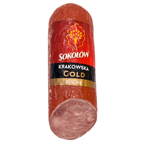 SOKOLOW KRAKOW SAUSAGE GOLD 400G (UNIT 40X345G) - SOKOLOW