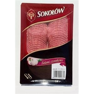 SOKOLOW SALAMI GARLIC - 100G - SOKOLOW