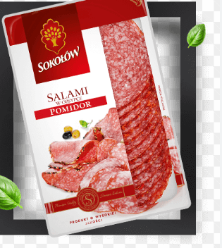 SOKOLOW SALAMI POMIDOR - 100G - SOKOLOW